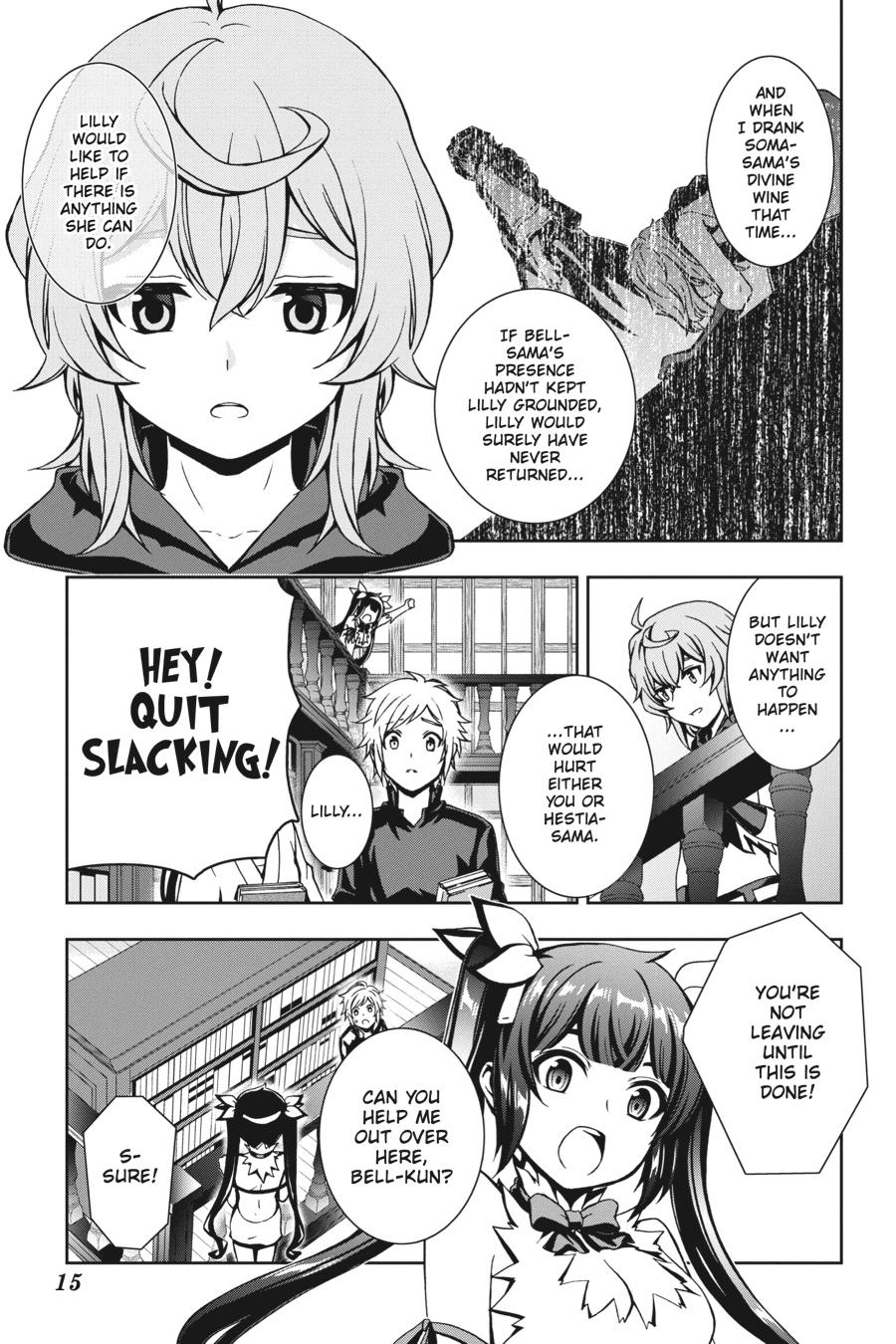 Dungeon ni Deai wo Motomeru no wa Machigatteiru Darou ka II Chap 7 - Next Chap 8