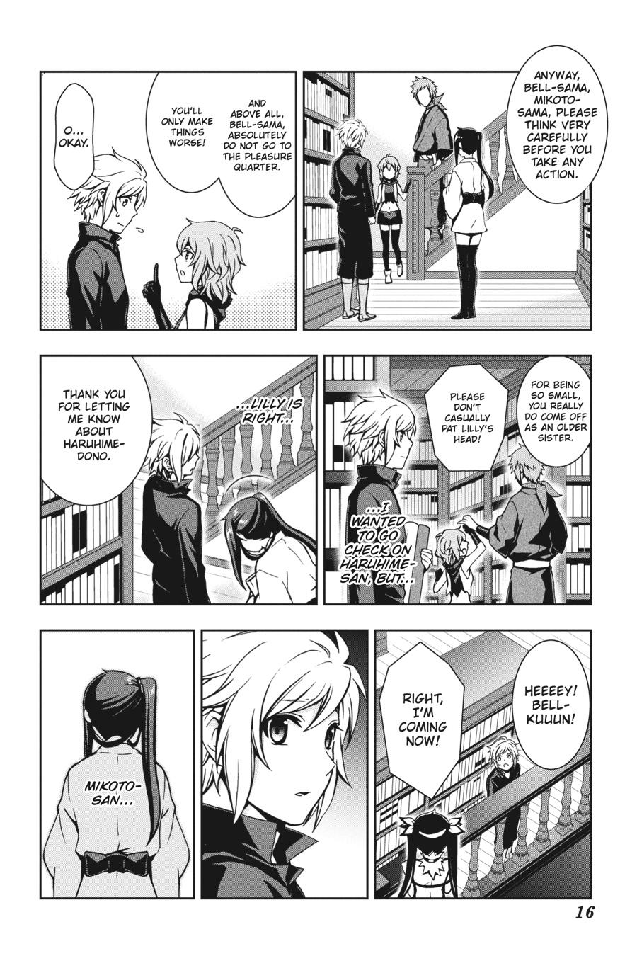 Dungeon ni Deai wo Motomeru no wa Machigatteiru Darou ka II Chap 7 - Next Chap 8