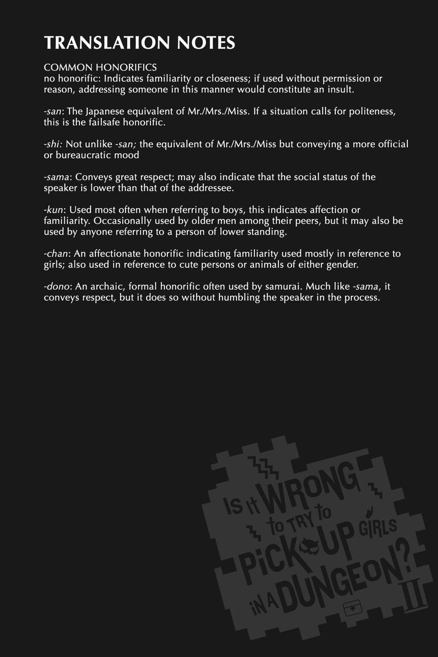 Dungeon ni Deai wo Motomeru no wa Machigatteiru Darou ka II Chap 6 - Next Chap 7