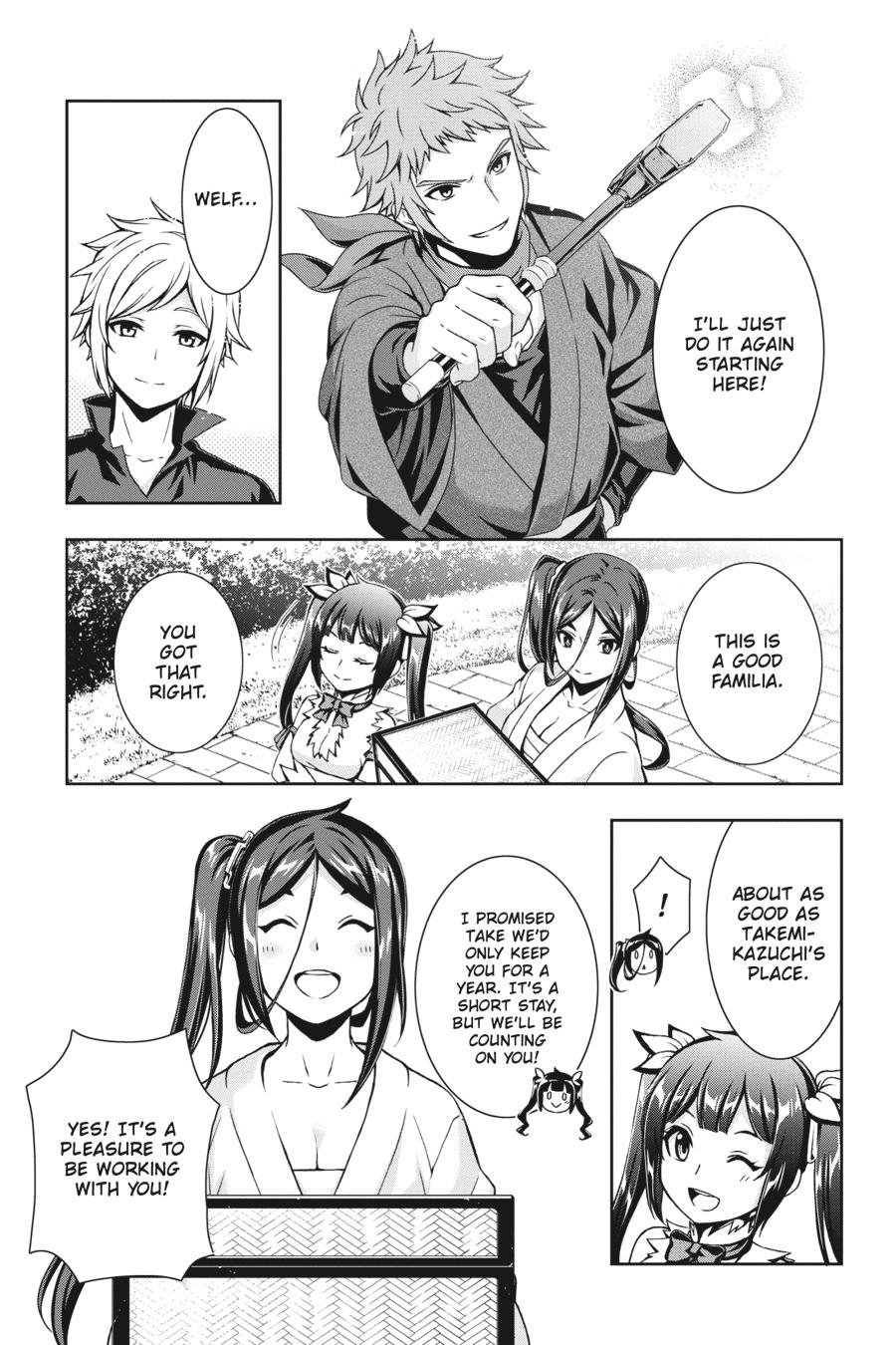 Dungeon ni Deai wo Motomeru no wa Machigatteiru Darou ka II Chap 1 - Next Chap 2