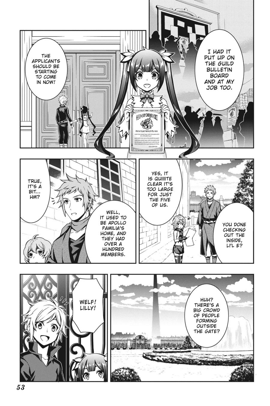 Dungeon ni Deai wo Motomeru no wa Machigatteiru Darou ka II Chap 1 - Next Chap 2