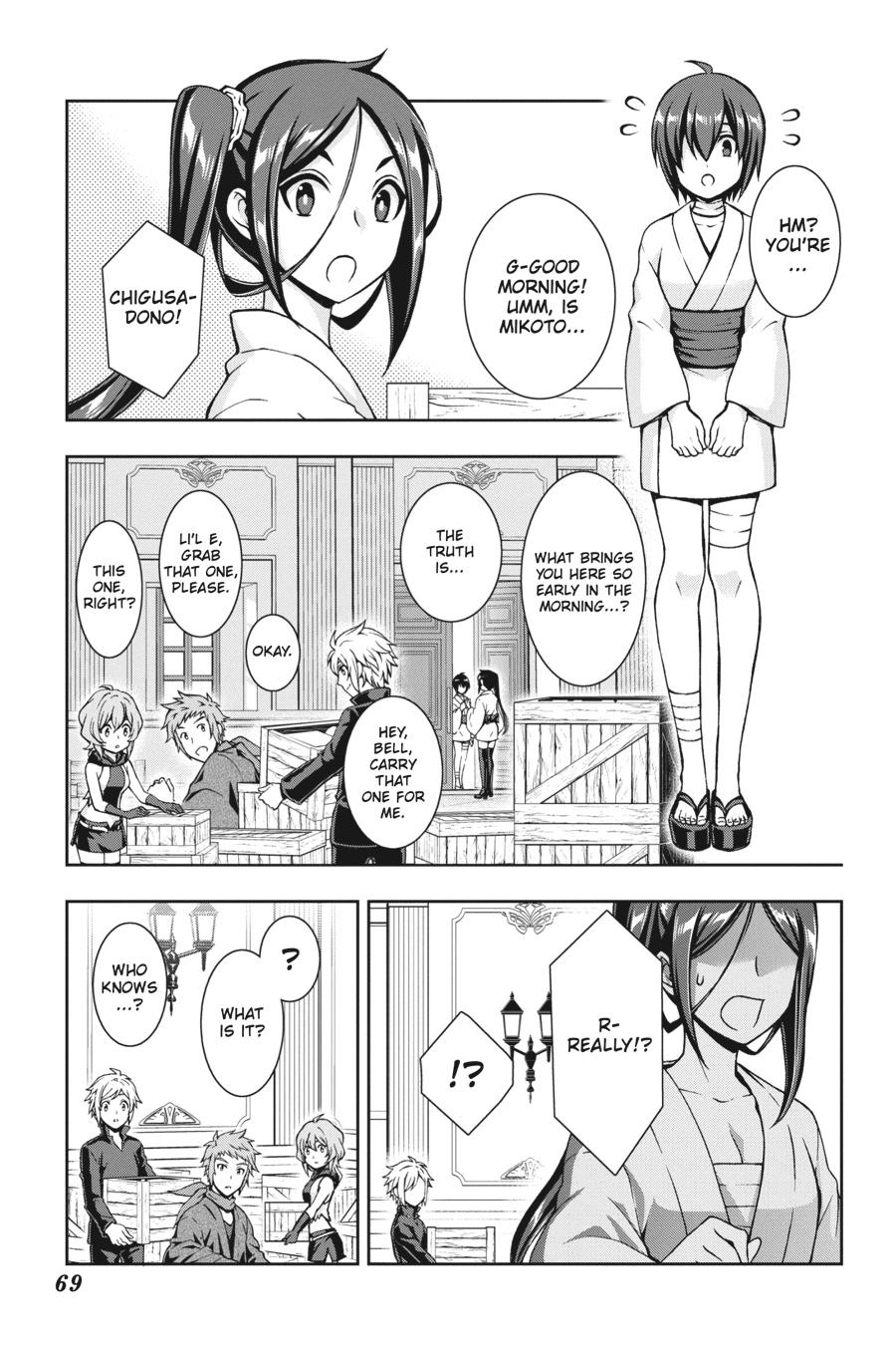 Dungeon ni Deai wo Motomeru no wa Machigatteiru Darou ka II Chap 1 - Next Chap 2