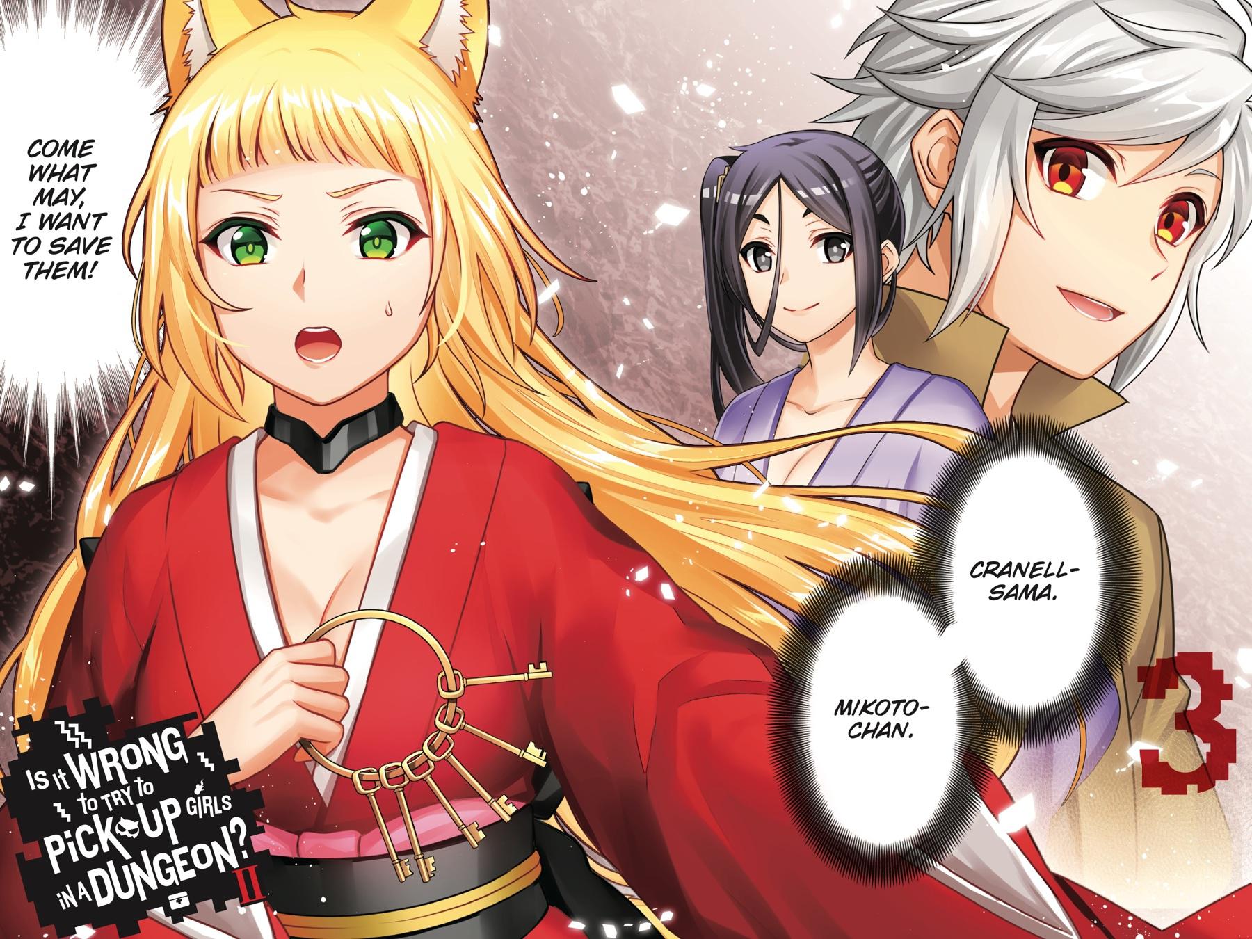 Dungeon ni Deai wo Motomeru no wa Machigatteiru Darou ka II Chap 14 - Next Chap 15