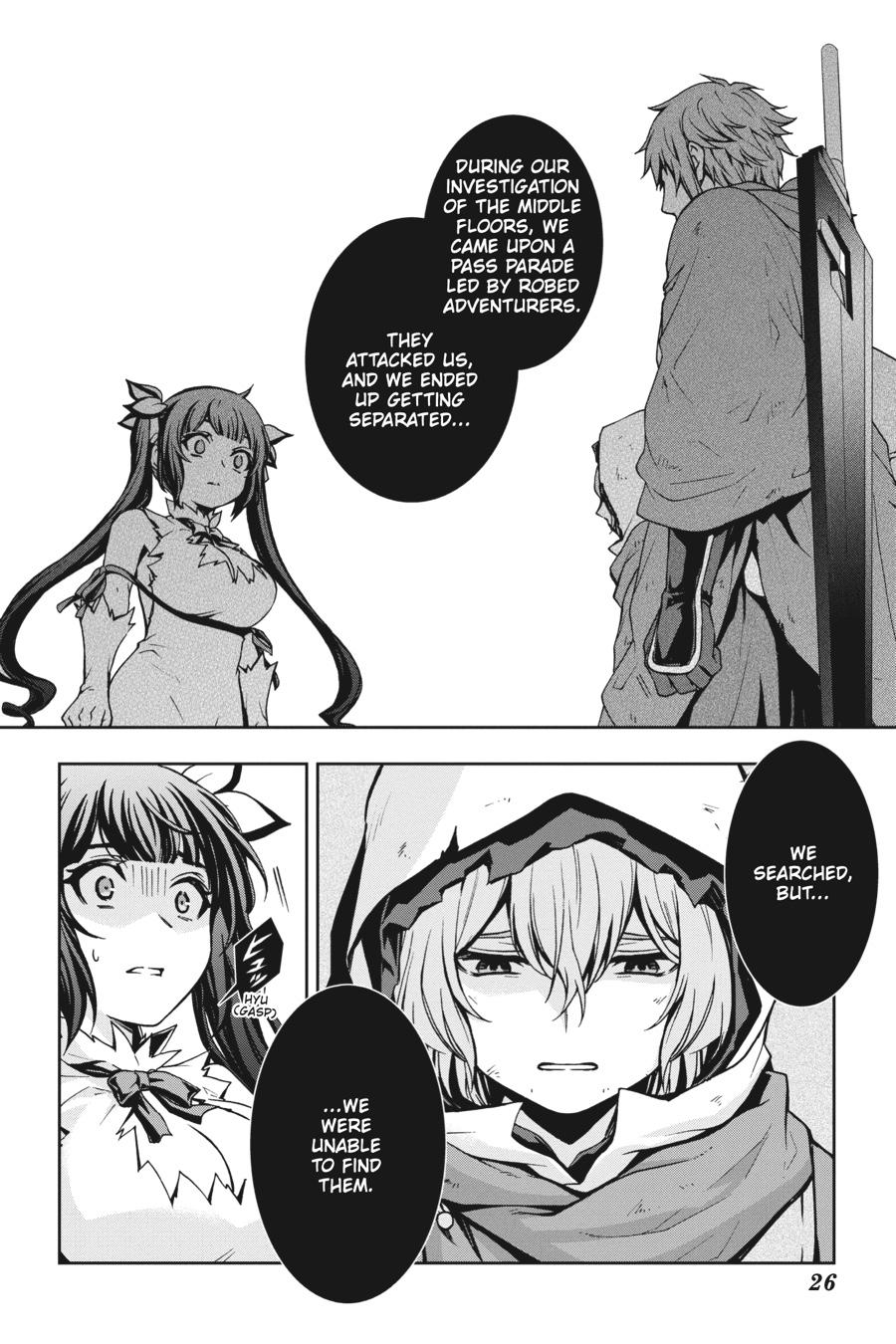 Dungeon ni Deai wo Motomeru no wa Machigatteiru Darou ka II Chap 15 - Next Chap 16