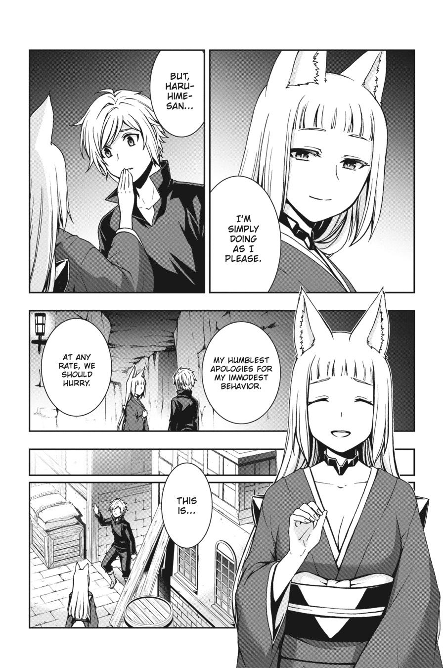 Dungeon ni Deai wo Motomeru no wa Machigatteiru Darou ka II Chap 16 - Next Chap 17