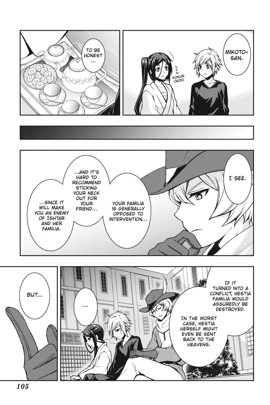 Dungeon ni Deai wo Motomeru no wa Machigatteiru Darou ka II Chap 11 - Next Chap 12