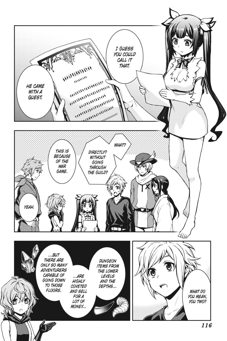 Dungeon ni Deai wo Motomeru no wa Machigatteiru Darou ka II Chap 12 - Next Chap 13