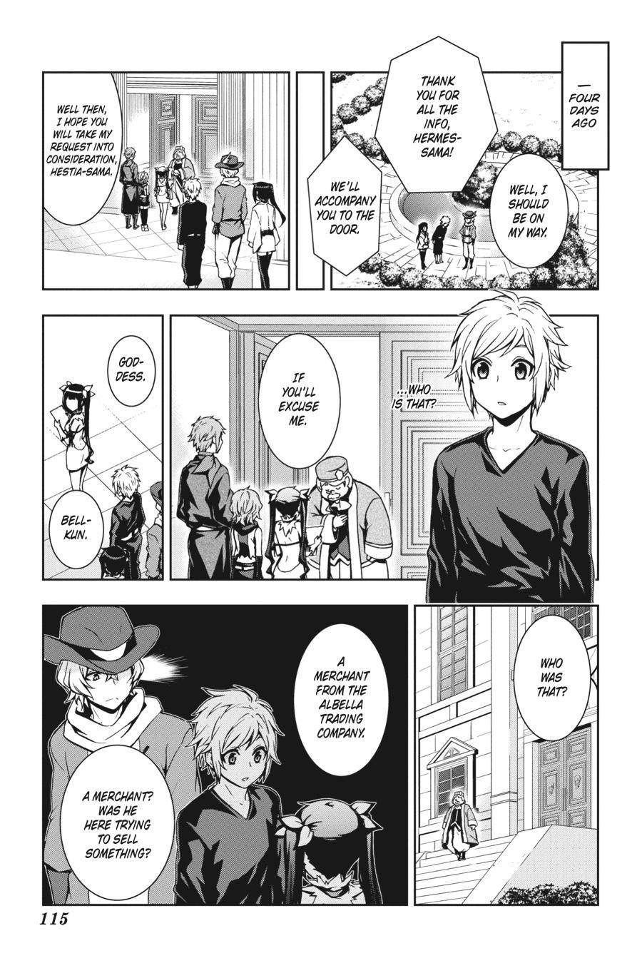 Dungeon ni Deai wo Motomeru no wa Machigatteiru Darou ka II Chap 12 - Next Chap 13