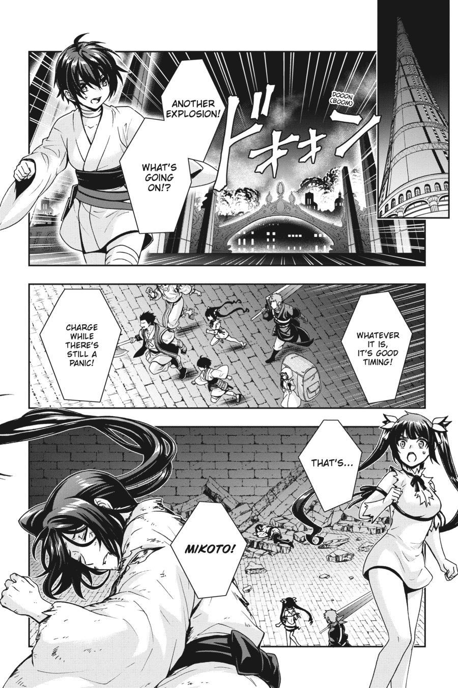 Dungeon ni Deai wo Motomeru no wa Machigatteiru Darou ka II Chap 28 - Next Chap 29