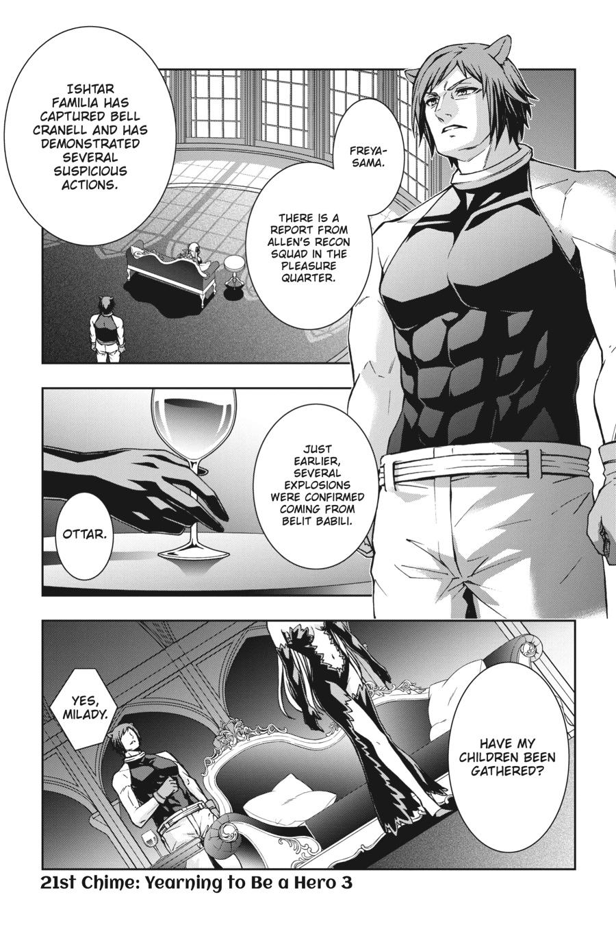 Dungeon ni Deai wo Motomeru no wa Machigatteiru Darou ka II Chap 21 - Next Chap 22