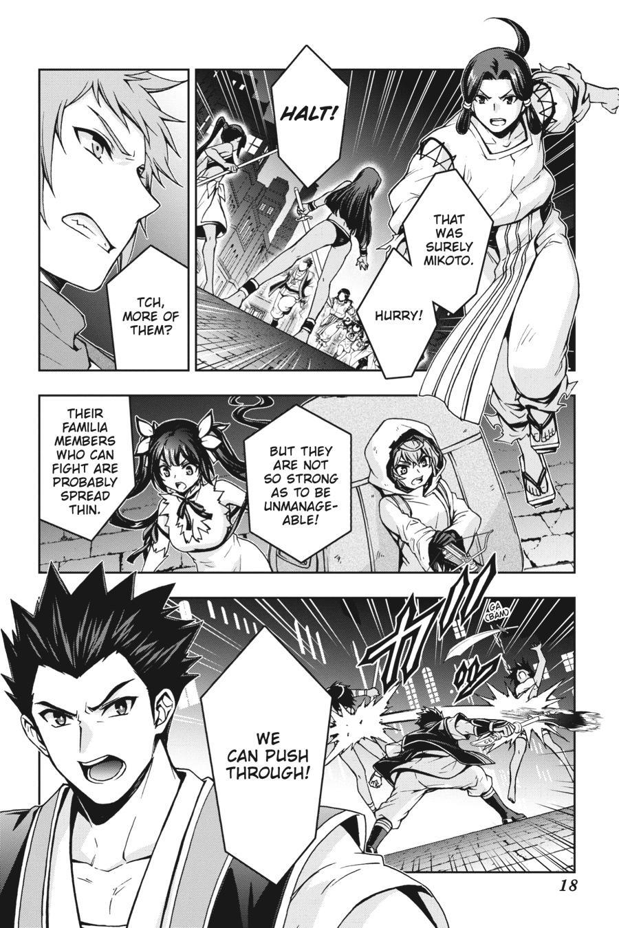 Dungeon ni Deai wo Motomeru no wa Machigatteiru Darou ka II Chap 22 - Next Chap 23