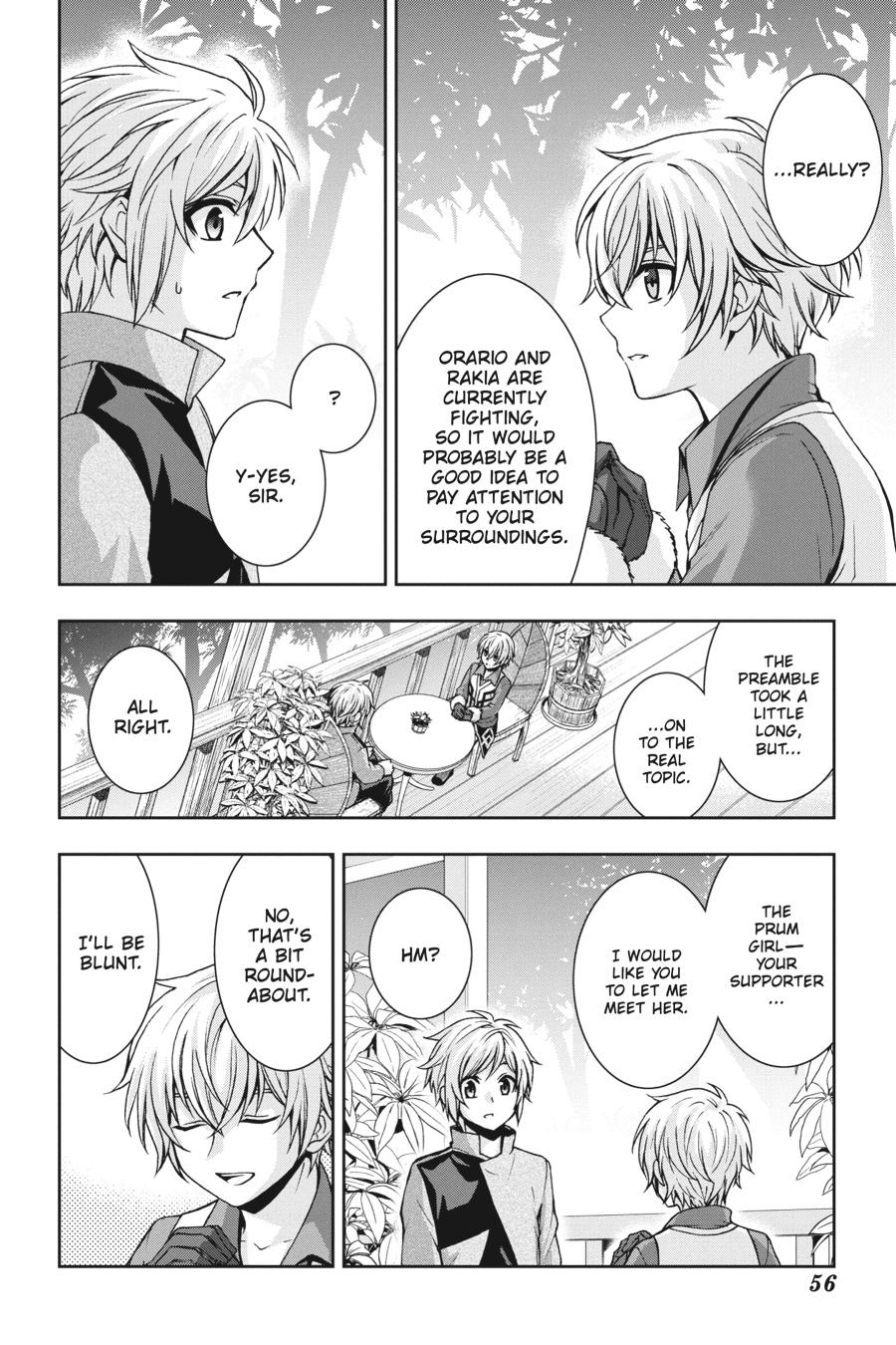 Dungeon ni Deai wo Motomeru no wa Machigatteiru Darou ka II Chap 34 - Next Chap 35