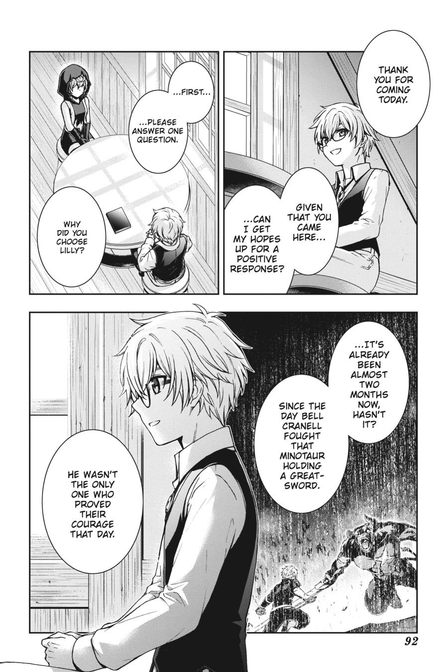 Dungeon ni Deai wo Motomeru no wa Machigatteiru Darou ka II Chap 36 - Next Chap 37