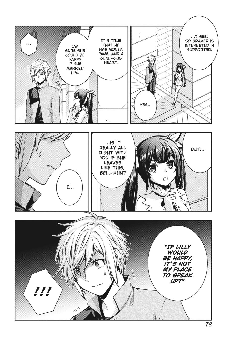 Dungeon ni Deai wo Motomeru no wa Machigatteiru Darou ka II Chap 36 - Next Chap 37