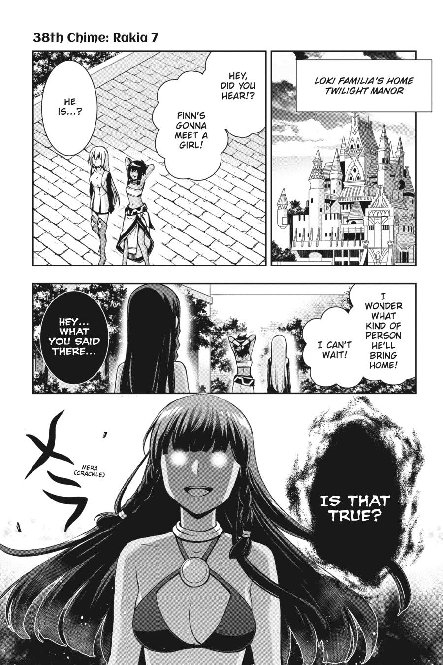 Dungeon ni Deai wo Motomeru no wa Machigatteiru Darou ka II Chap 38 - Next Chap 39