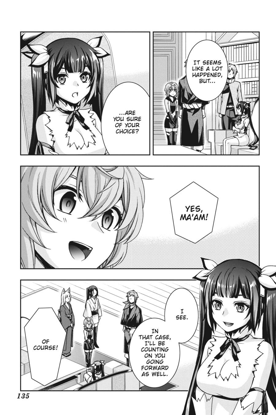 Dungeon ni Deai wo Motomeru no wa Machigatteiru Darou ka II Chap 39 - Next Chap 40