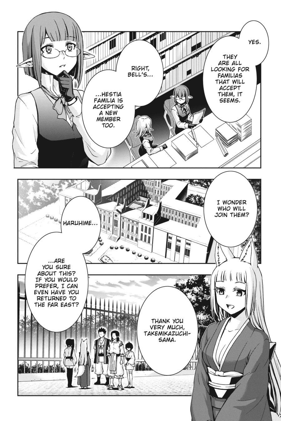 Dungeon ni Deai wo Motomeru no wa Machigatteiru Darou ka II Chap 31 - Next Chap 32