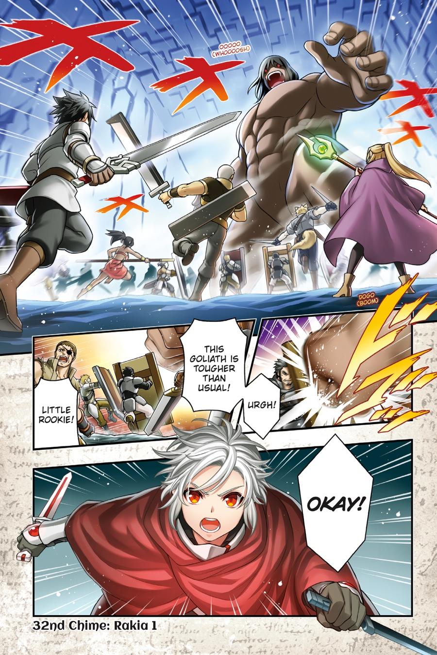 Dungeon ni Deai wo Motomeru no wa Machigatteiru Darou ka II Chap 32 - Next Chap 33