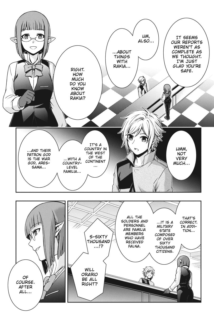 Dungeon ni Deai wo Motomeru no wa Machigatteiru Darou ka II Chap 33 - Next Chap 34