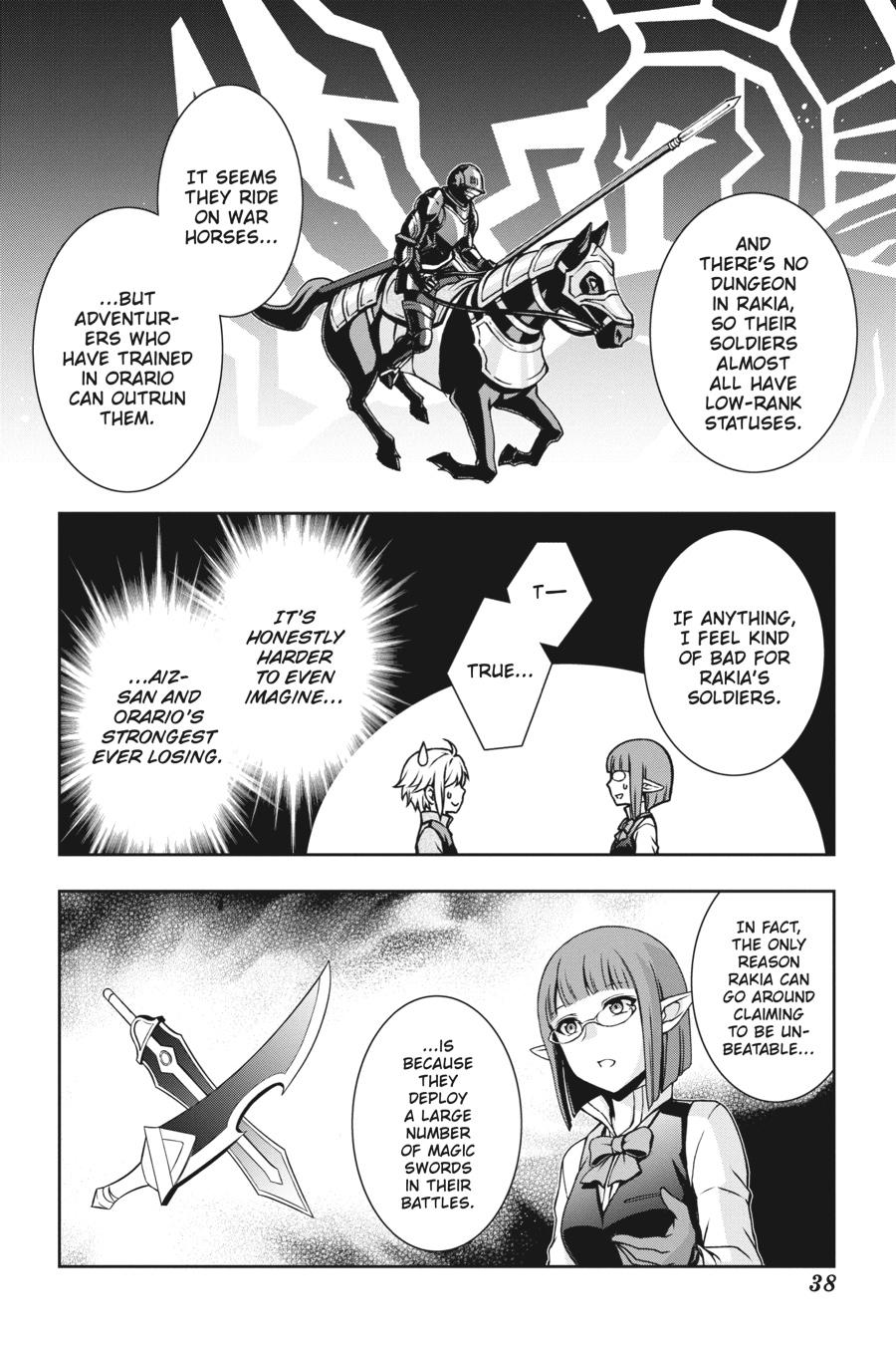 Dungeon ni Deai wo Motomeru no wa Machigatteiru Darou ka II Chap 33 - Next Chap 34