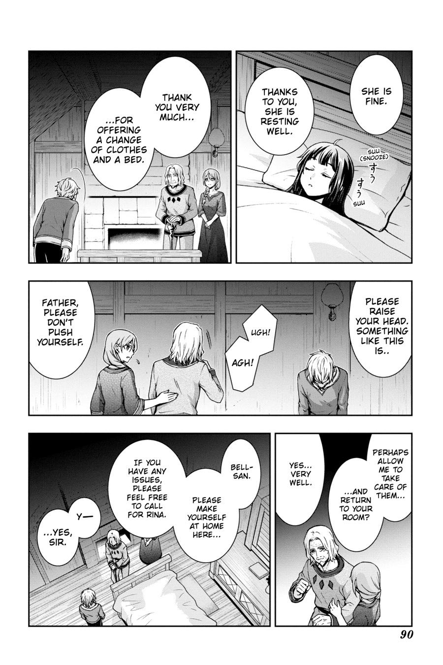 Dungeon ni Deai wo Motomeru no wa Machigatteiru Darou ka II Chap 46 - Next Chap 47