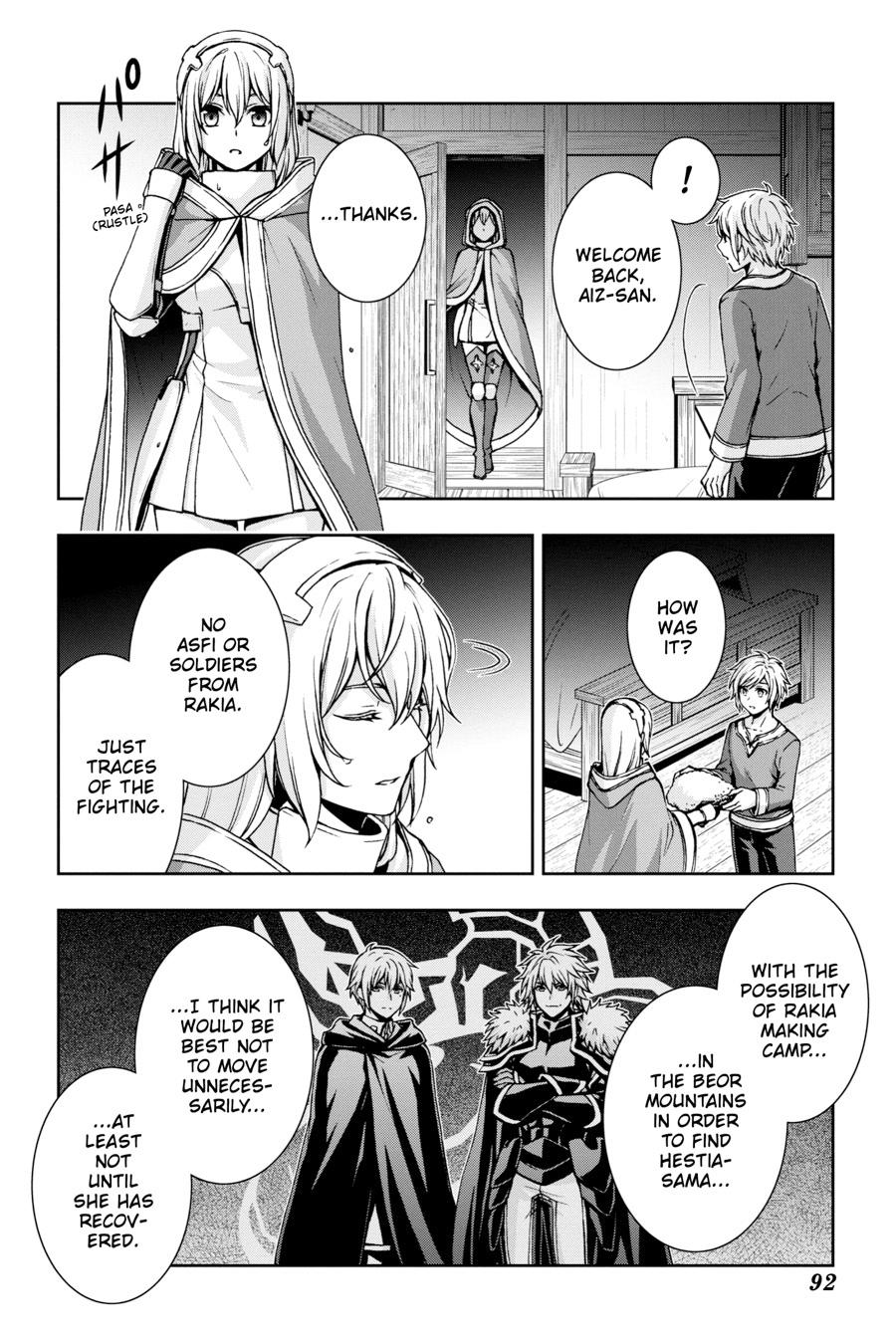 Dungeon ni Deai wo Motomeru no wa Machigatteiru Darou ka II Chap 46 - Next Chap 47