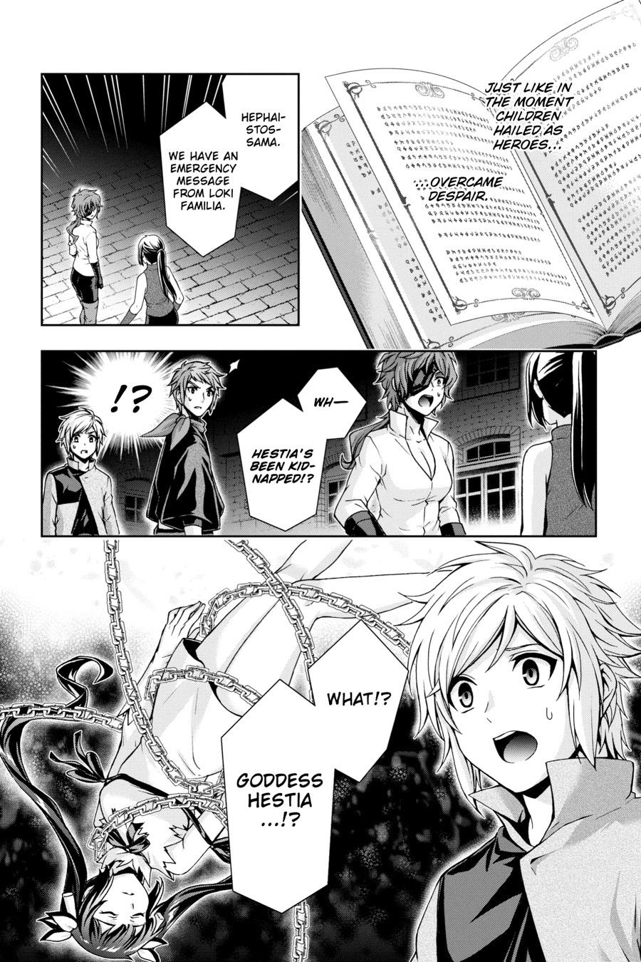 Dungeon ni Deai wo Motomeru no wa Machigatteiru Darou ka II Chap 41 - Next Chap 42