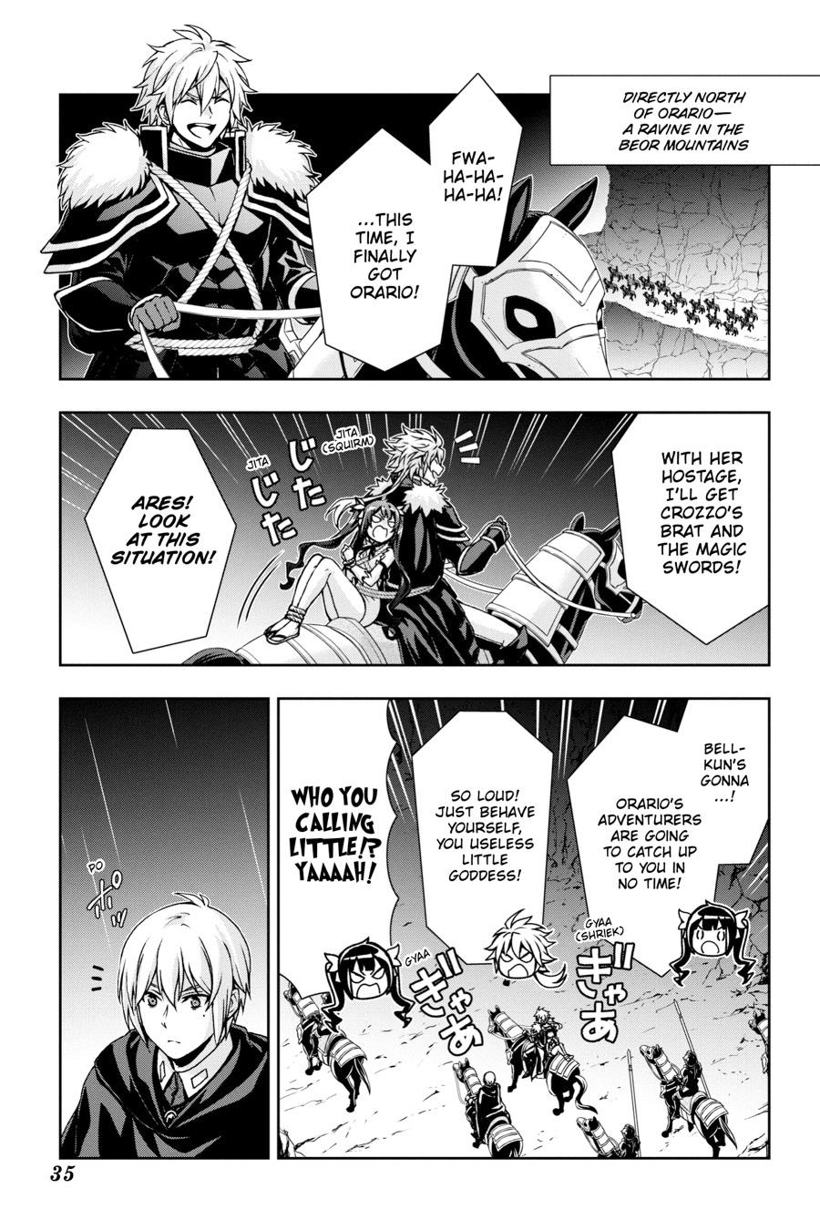 Dungeon ni Deai wo Motomeru no wa Machigatteiru Darou ka II Chap 42 - Next Chap 43