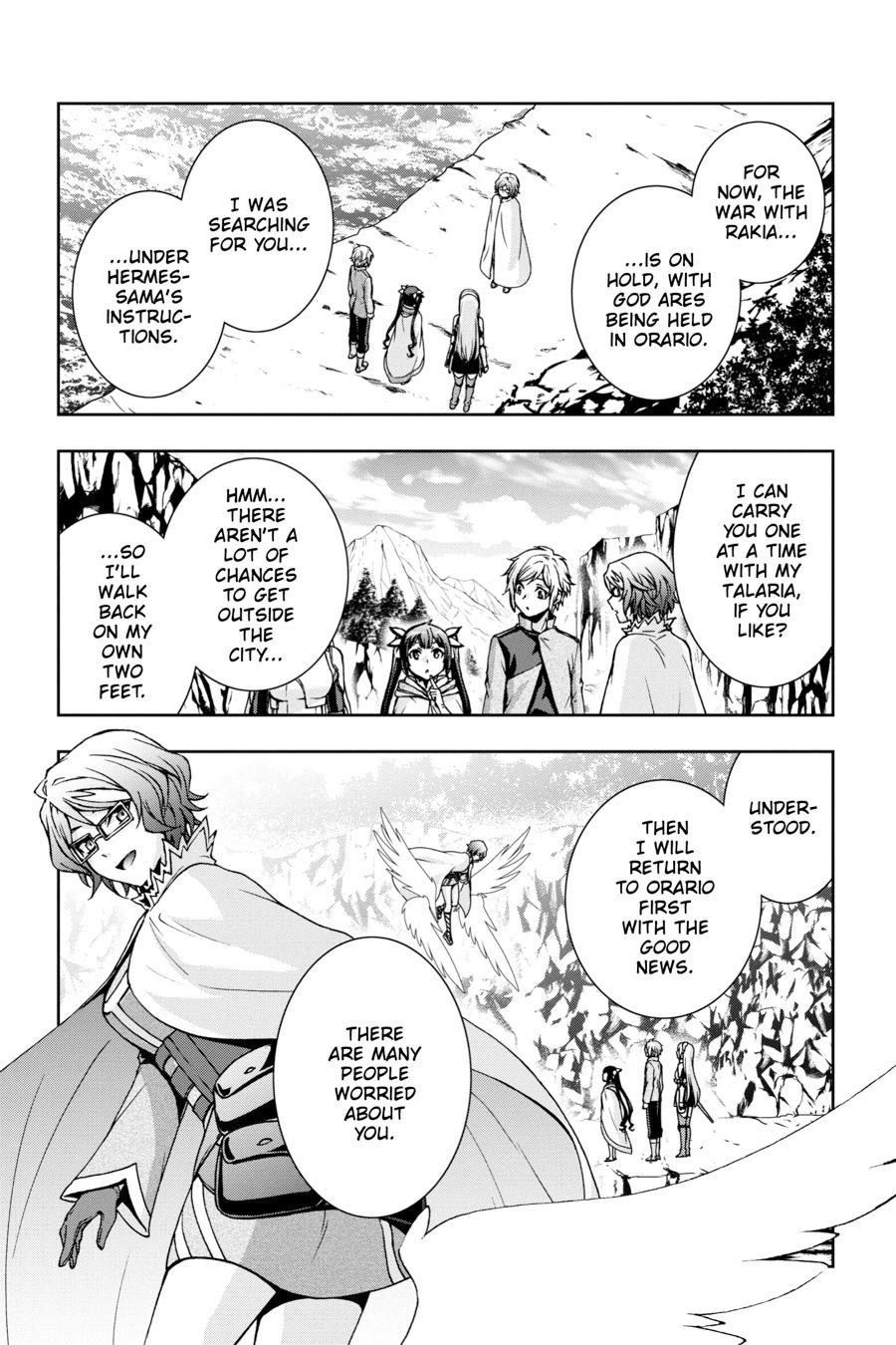 Dungeon ni Deai wo Motomeru no wa Machigatteiru Darou ka II Chap 50 - Next Chap 51