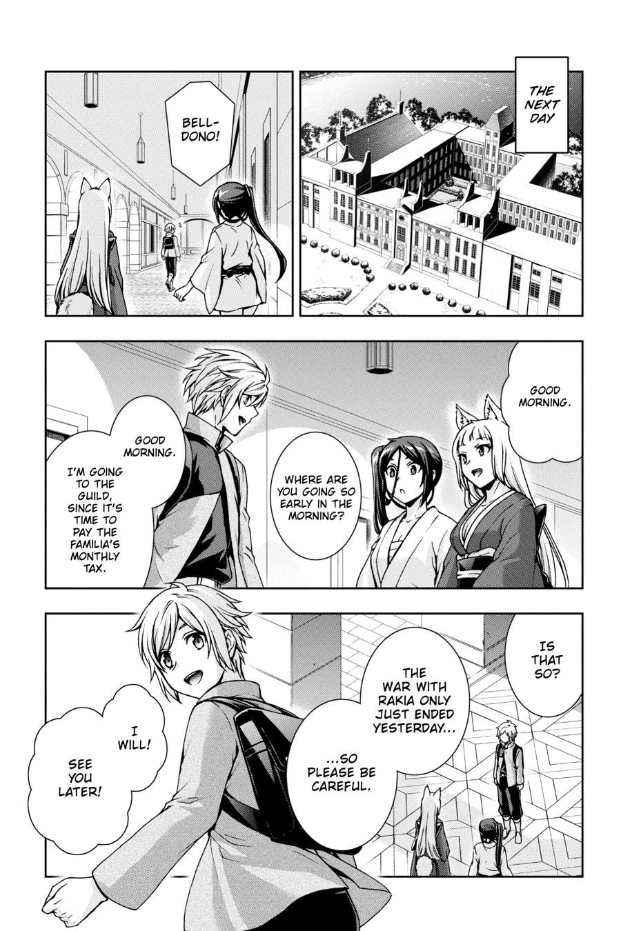 Dungeon ni Deai wo Motomeru no wa Machigatteiru Darou ka II Chap 50 - Next Chap 51