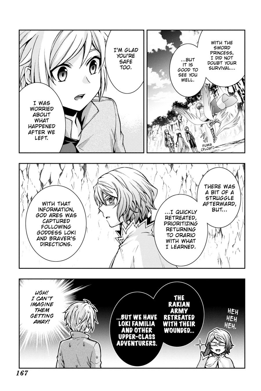 Dungeon ni Deai wo Motomeru no wa Machigatteiru Darou ka II Chap 50 - Next Chap 51