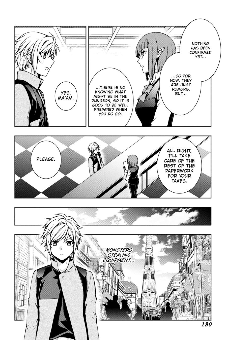 Dungeon ni Deai wo Motomeru no wa Machigatteiru Darou ka II Chap 51 - Next Chap 52