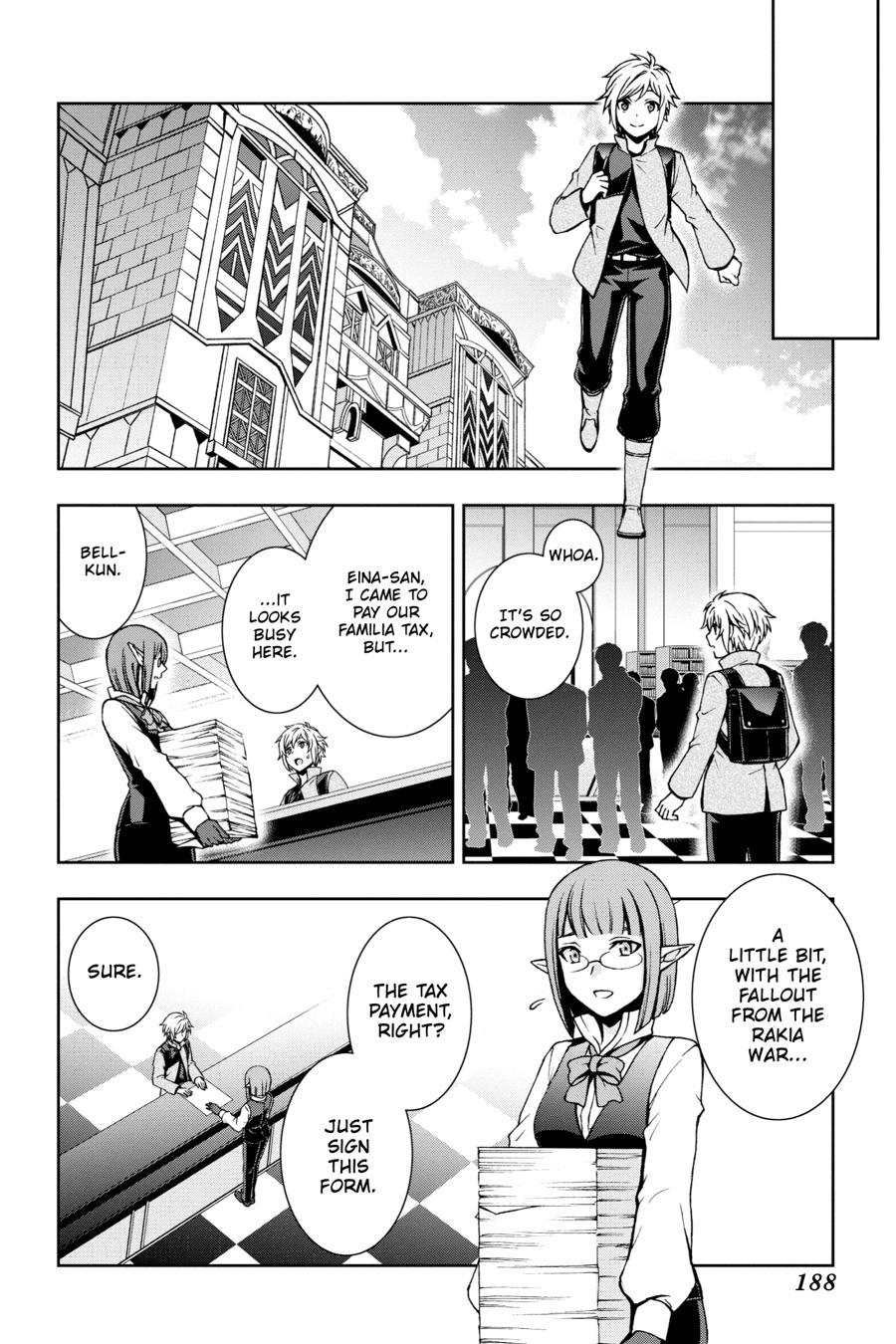 Dungeon ni Deai wo Motomeru no wa Machigatteiru Darou ka II Chap 51 - Next Chap 52