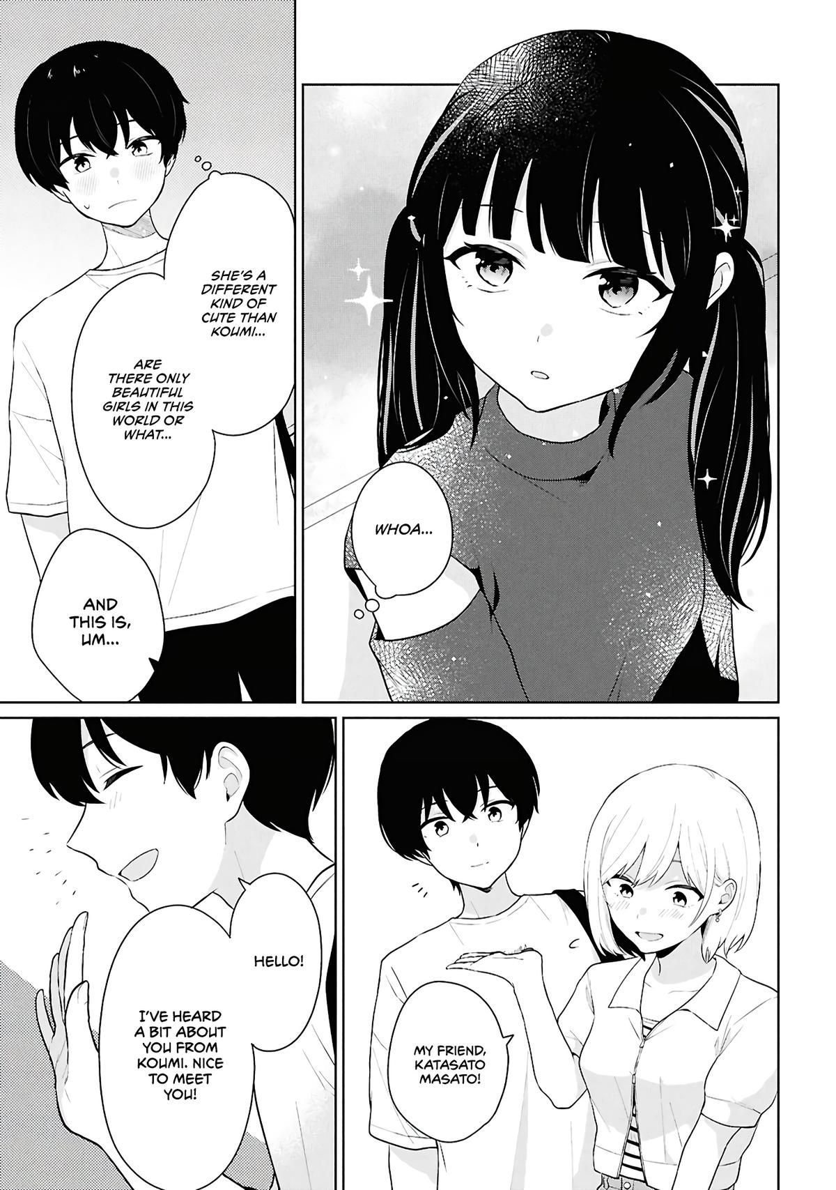 Danjo Hi 1:5 no Sekai demo Futsuu ni Ikirareru to Omotta? Gekiomo Kanjou na Kanojo-tachi ga Mujikaku Danshi ni Hanrou saretara Chap 7 - Next Chap 8