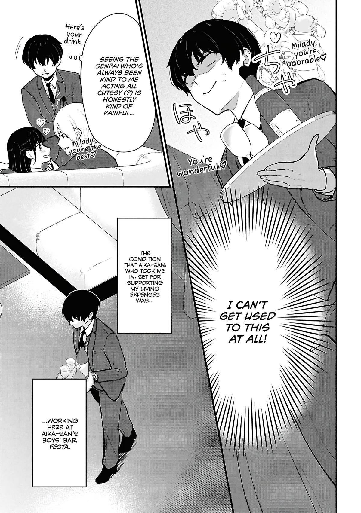 Danjo Hi 1:5 no Sekai demo Futsuu ni Ikirareru to Omotta? Gekiomo Kanjou na Kanojo-tachi ga Mujikaku Danshi ni Hanrou saretara Chap 4 - Next Chap 5