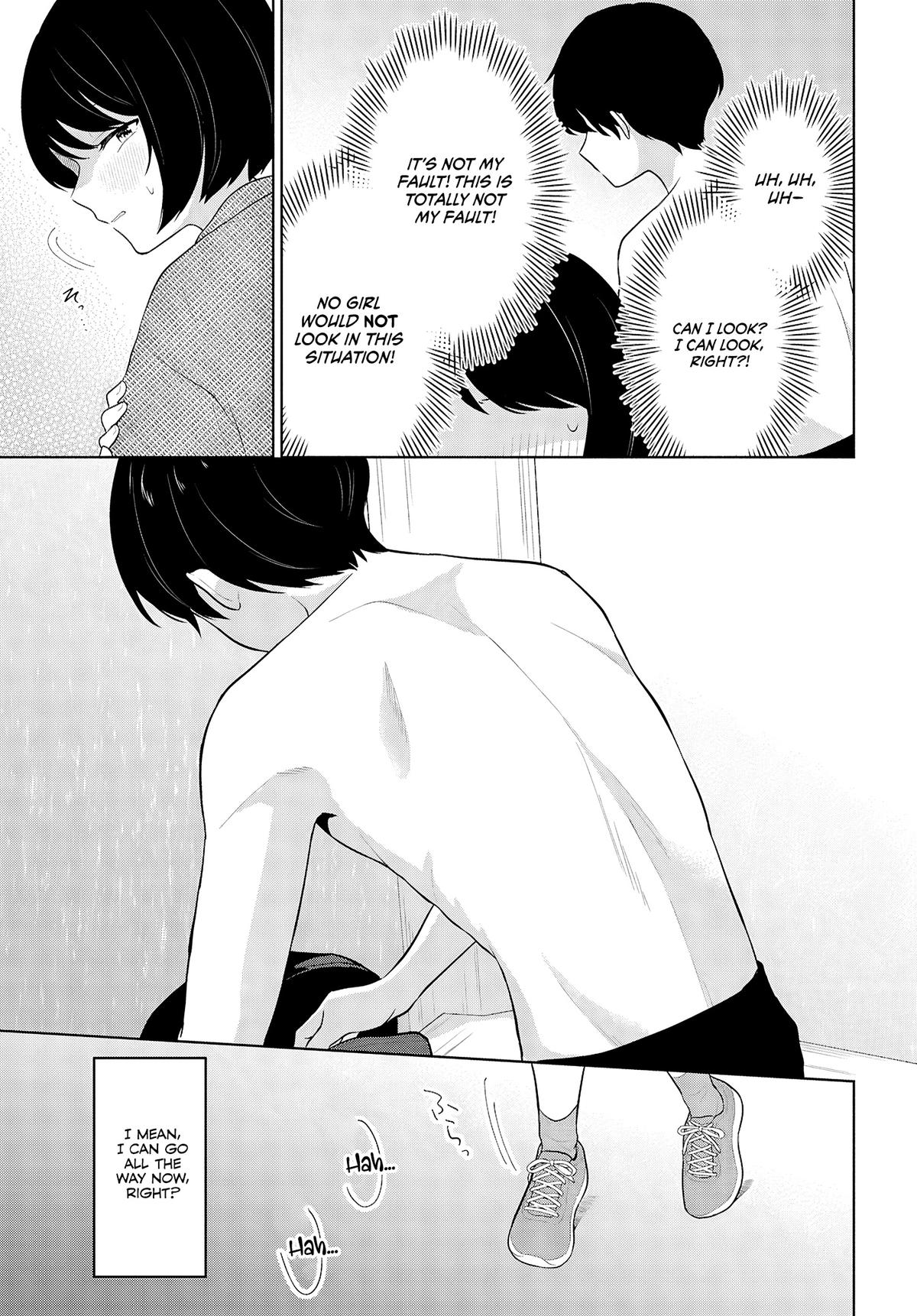 Danjo Hi 1:5 no Sekai demo Futsuu ni Ikirareru to Omotta? Gekiomo Kanjou na Kanojo-tachi ga Mujikaku Danshi ni Hanrou saretara Chap 8 - Next Chap 9