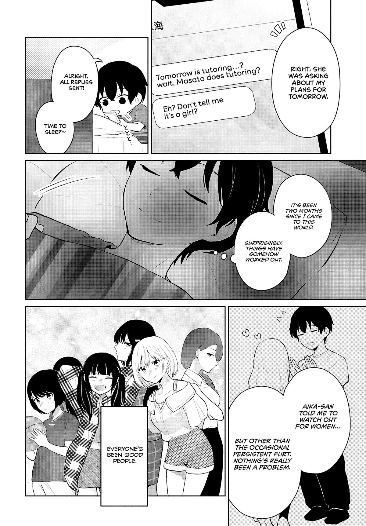 Danjo Hi 1:5 no Sekai demo Futsuu ni Ikirareru to Omotta? Gekiomo Kanjou na Kanojo-tachi ga Mujikaku Danshi ni Hanrou saretara Chap 9 - Next Chap 10