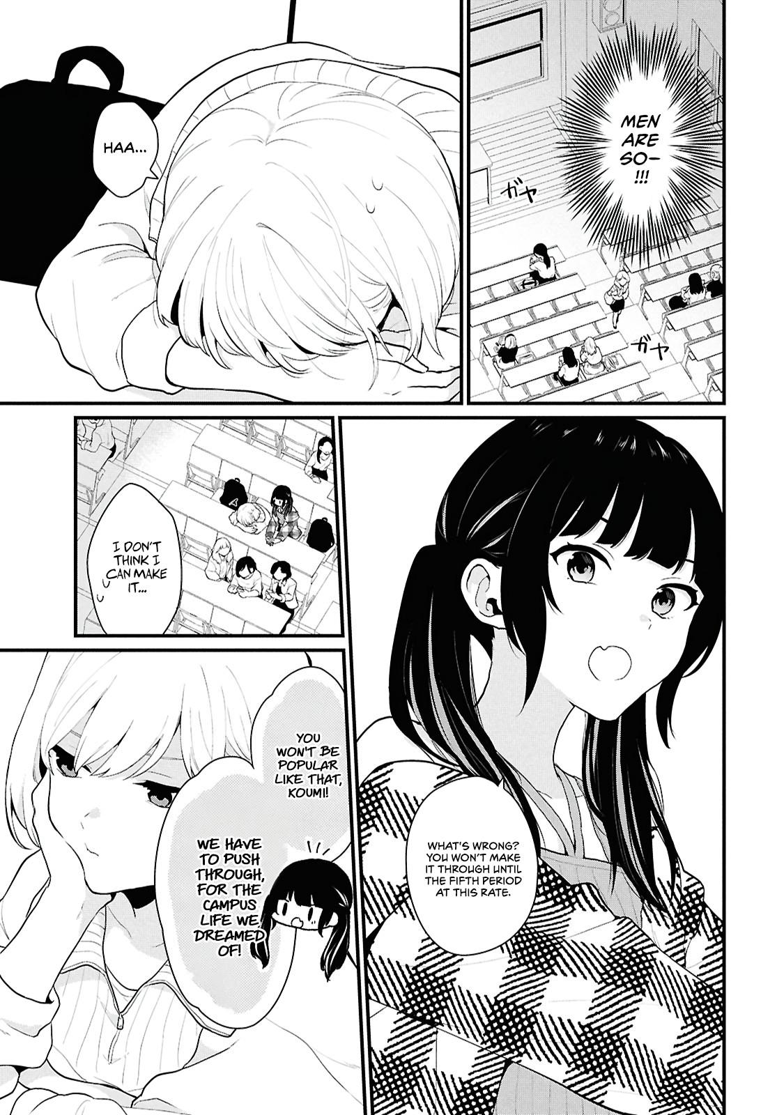 Danjo Hi 1:5 no Sekai demo Futsuu ni Ikirareru to Omotta? Gekiomo Kanjou na Kanojo-tachi ga Mujikaku Danshi ni Hanrou saretara Chap 1 - Next Chap 2