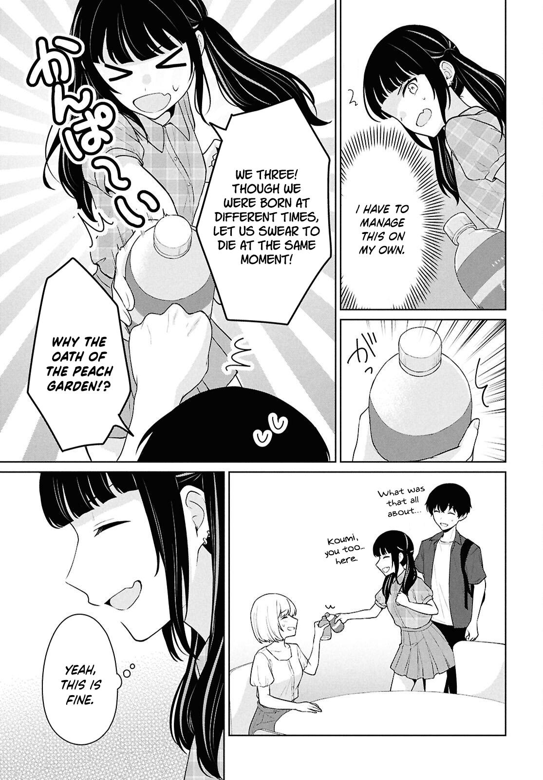 Danjo Hi 1:5 no Sekai demo Futsuu ni Ikirareru to Omotta? Gekiomo Kanjou na Kanojo-tachi ga Mujikaku Danshi ni Hanrou saretara Chap 15 - Next Chap 16