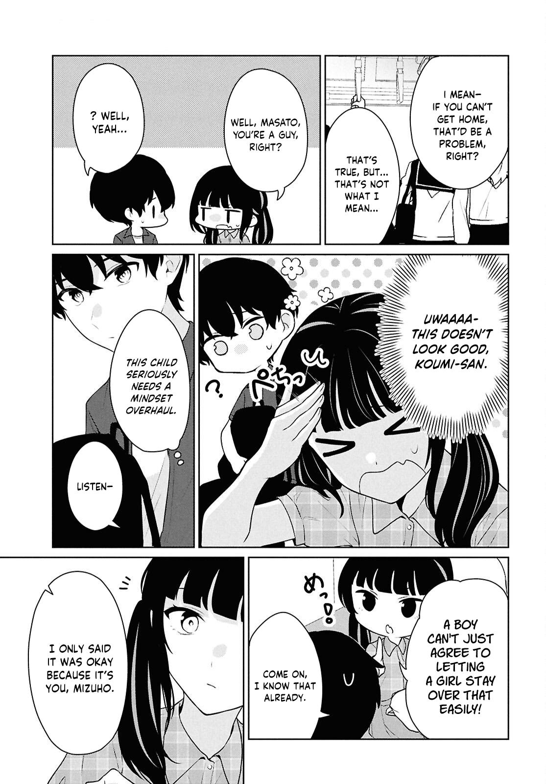 Danjo Hi 1:5 no Sekai demo Futsuu ni Ikirareru to Omotta? Gekiomo Kanjou na Kanojo-tachi ga Mujikaku Danshi ni Hanrou saretara Chap 15 - Next Chap 16