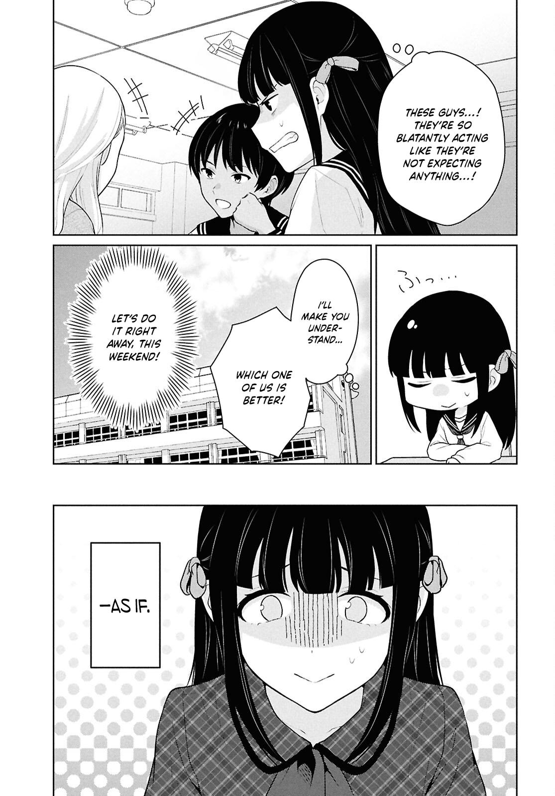 Danjo Hi 1:5 no Sekai demo Futsuu ni Ikirareru to Omotta? Gekiomo Kanjou na Kanojo-tachi ga Mujikaku Danshi ni Hanrou saretara Chap 16 - Next Chap 17