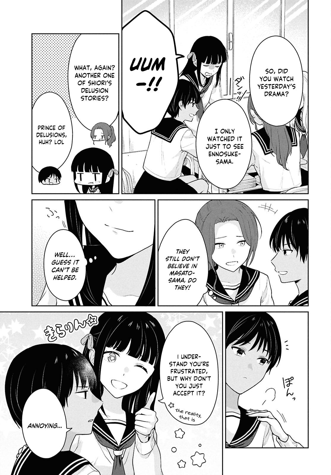 Danjo Hi 1:5 no Sekai demo Futsuu ni Ikirareru to Omotta? Gekiomo Kanjou na Kanojo-tachi ga Mujikaku Danshi ni Hanrou saretara Chap 16 - Next Chap 17