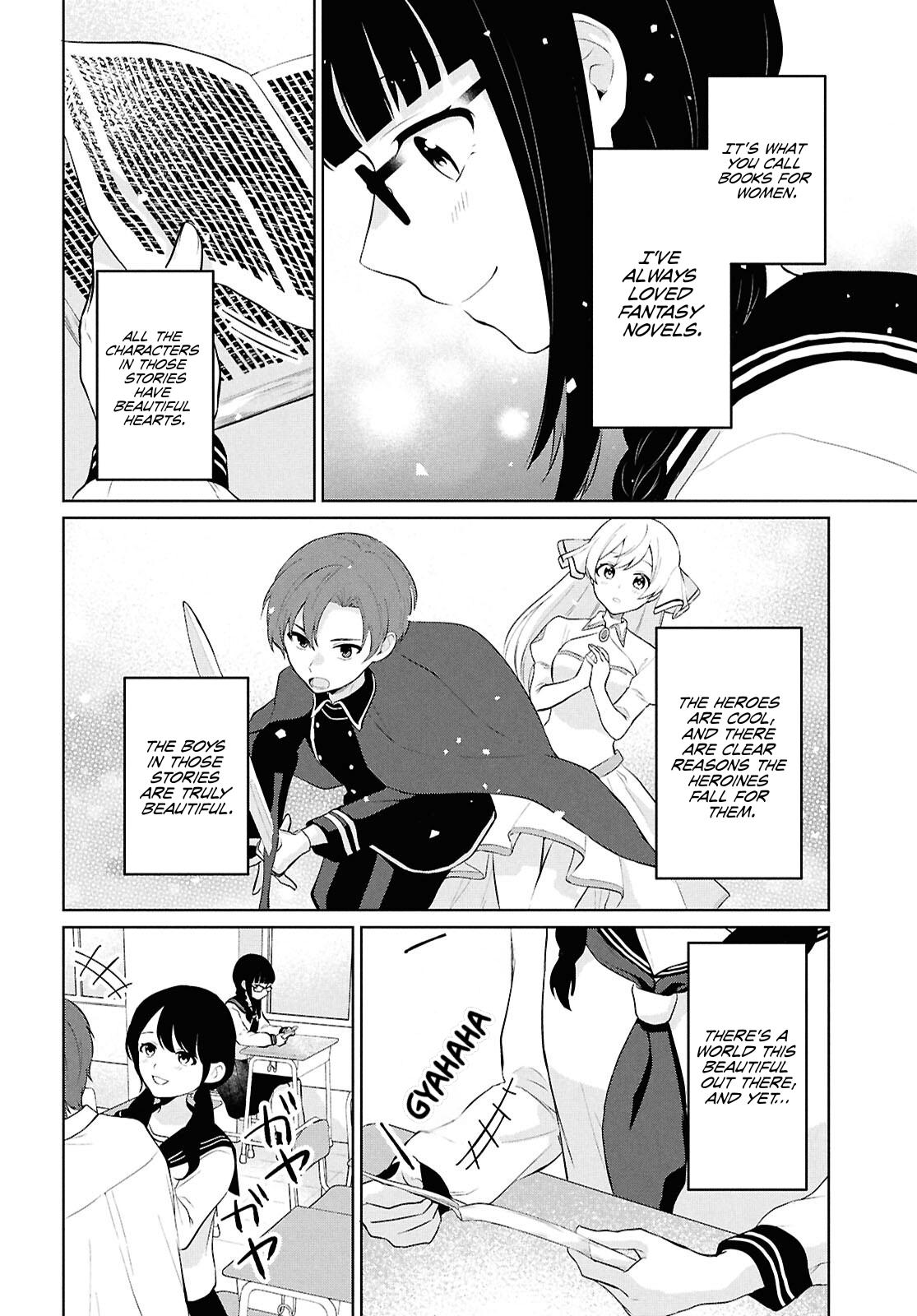 Danjo Hi 1:5 no Sekai demo Futsuu ni Ikirareru to Omotta? Gekiomo Kanjou na Kanojo-tachi ga Mujikaku Danshi ni Hanrou saretara Chap 10 - Next Chap 11