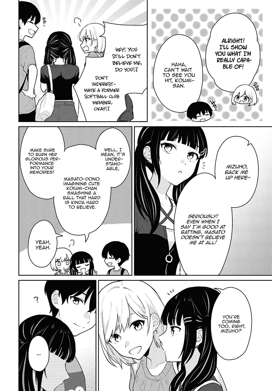 Danjo Hi 1:5 no Sekai demo Futsuu ni Ikirareru to Omotta? Gekiomo Kanjou na Kanojo-tachi ga Mujikaku Danshi ni Hanrou saretara Chap 13 - Next Chap 14