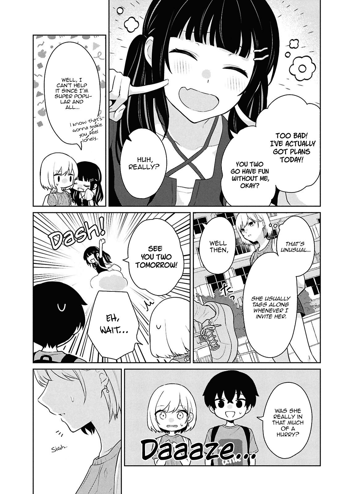 Danjo Hi 1:5 no Sekai demo Futsuu ni Ikirareru to Omotta? Gekiomo Kanjou na Kanojo-tachi ga Mujikaku Danshi ni Hanrou saretara Chap 13 - Next Chap 14