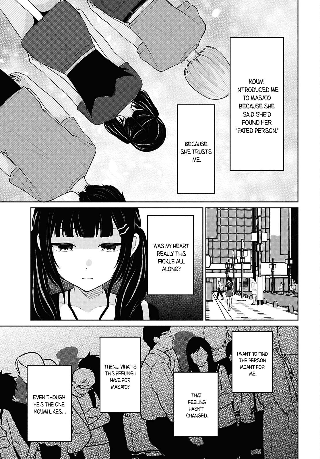 Danjo Hi 1:5 no Sekai demo Futsuu ni Ikirareru to Omotta? Gekiomo Kanjou na Kanojo-tachi ga Mujikaku Danshi ni Hanrou saretara Chap 13 - Next Chap 14
