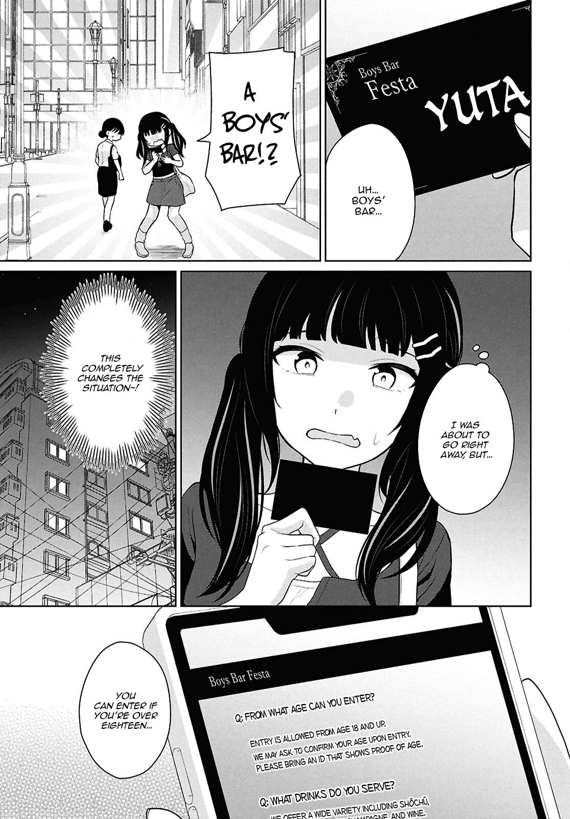 Danjo Hi 1:5 no Sekai demo Futsuu ni Ikirareru to Omotta? Gekiomo Kanjou na Kanojo-tachi ga Mujikaku Danshi ni Hanrou saretara Chap 13 - Next Chap 14