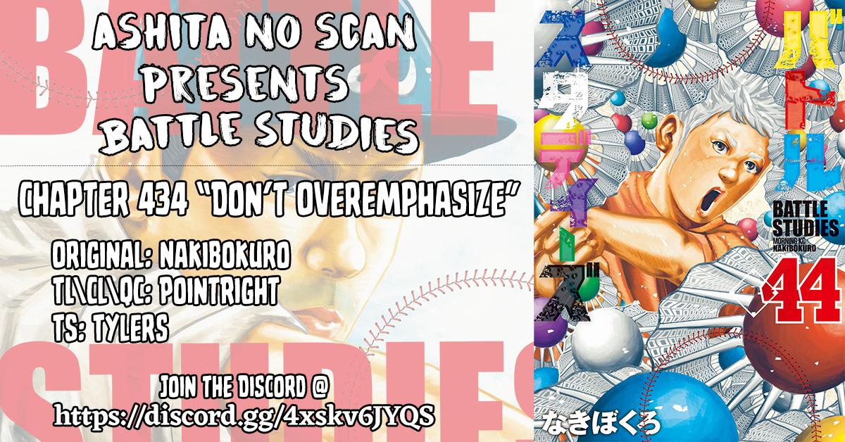 Battle Studies Chap 434 - Next Chap 435