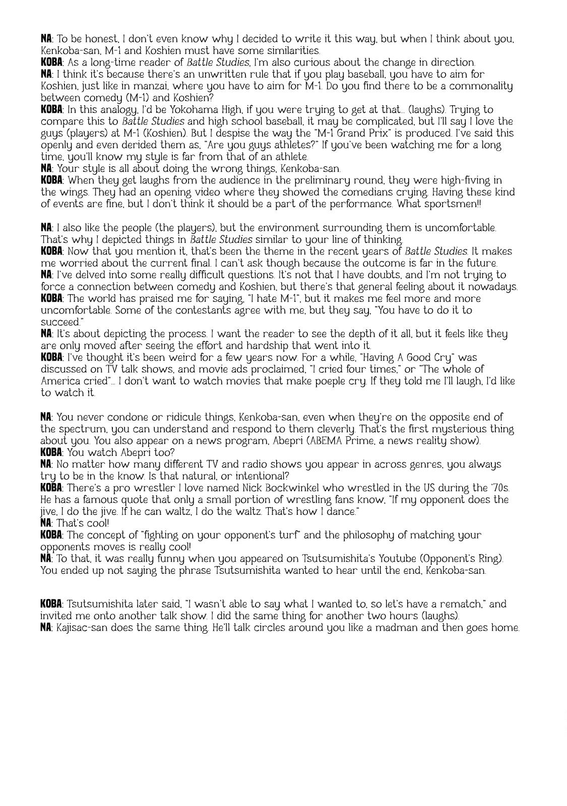 Battle Studies Chap 433.5 - Next Chap 434.5