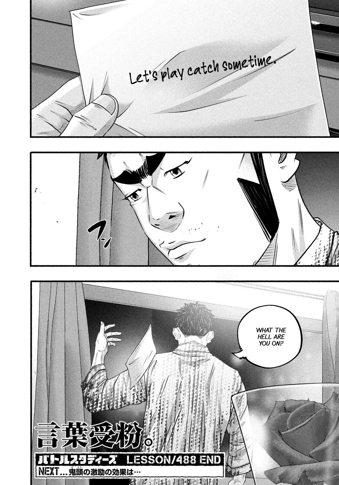 Battle Studies Chap 488 - Next Chap 489